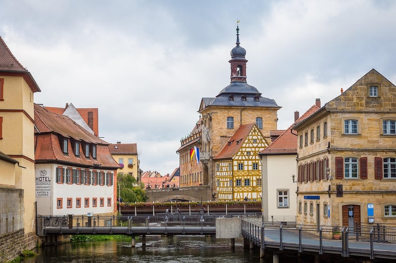 Old Town Hall in Bamberg, Germany